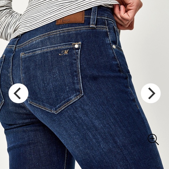 Mavi soft stretch denim, size 29/32, dark indigo - Picture 3 of 6